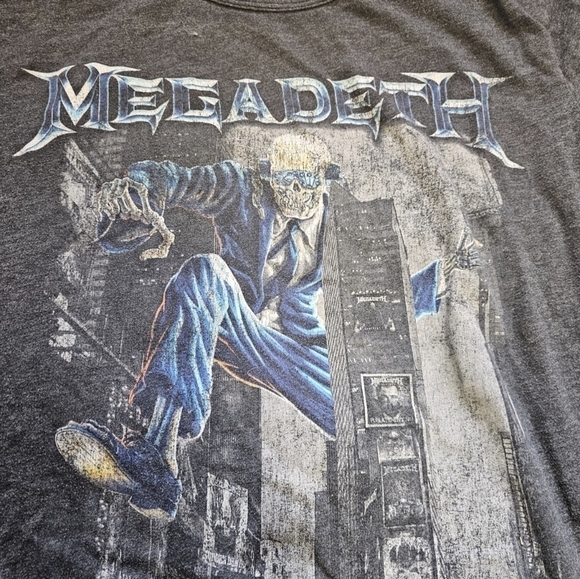 Megadeth Concert Tee.. 2012 or 2013. Size Medium - Picture 4 of 5